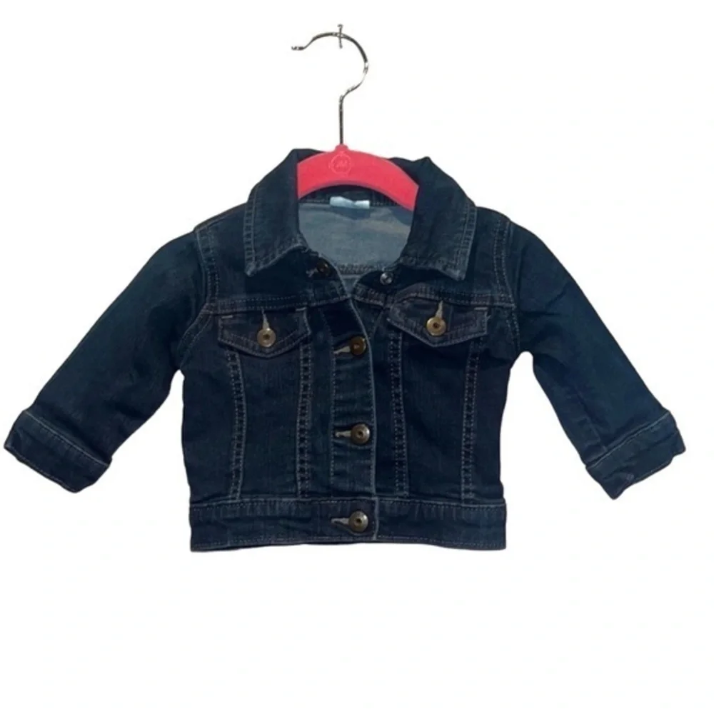 Wrangler Baby Jean Jacket Denim Coat Size 3-6 Months